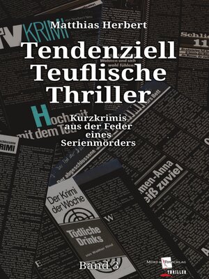 cover image of Tendenziell Teuflische Thriller